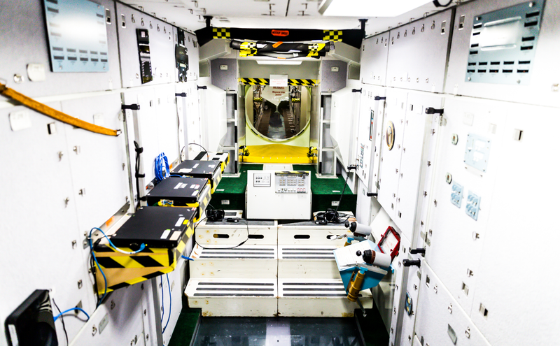 Russian module mockup, ISS.